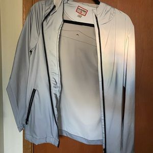 hunter reflective rain jacket